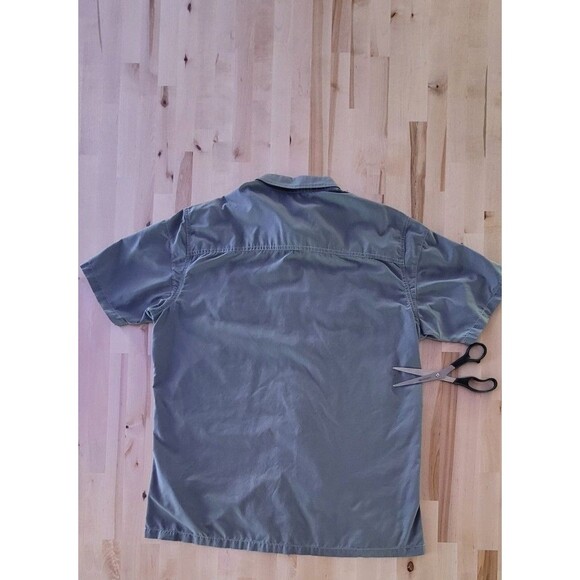 Kuhl Mountain Grown Men’s Sage Green Short Sleeve Eluxor Shirt Size Large - Picture 7 of 8